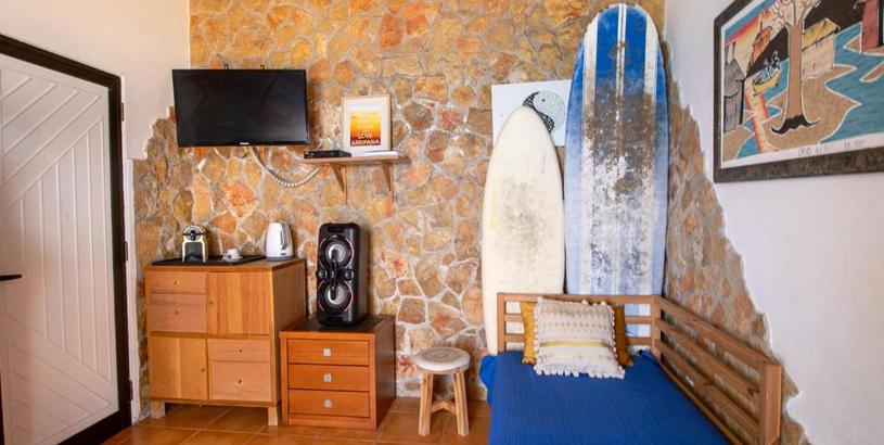Holiday home 2 bedrooms house at Aljezur 100 m away from the beach with sea view furnished terrace and wifi