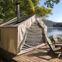 Luxury tent Tentrr Signature Site - River's Edge Sunset