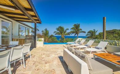 Villa Topaz Above West Bay with 360 Degree Views! 4 Bedroom Option