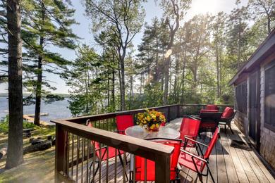 Hotel Waterfront Maine Vacation Rental with Private Dock