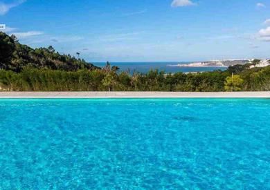 Villa with views over the Atlantic Ocean and swimming pool