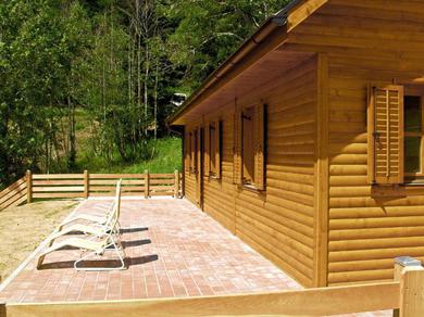 Апартаменты Holiday apartment in a wooden chalet in Liebenfels Carinthia near the ski area