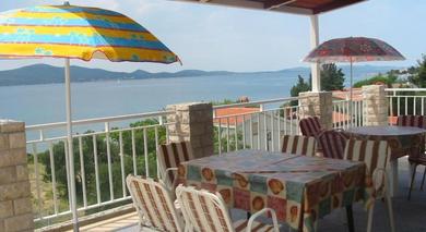 Studio apartment in Sveti Petar na Moru with sea view, terrace, air conditioning, WiFi 881-3
