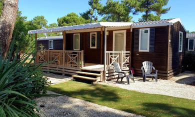 Кемпинг Mobil home Happiness33 dans camping 5 étoiles accès direct plage Vendays Montalivet