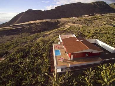 Дом отдыха House with 2 bedrooms in Santiago del Teide with wonderful sea view shared pool furnished terrace 3 km from the beach