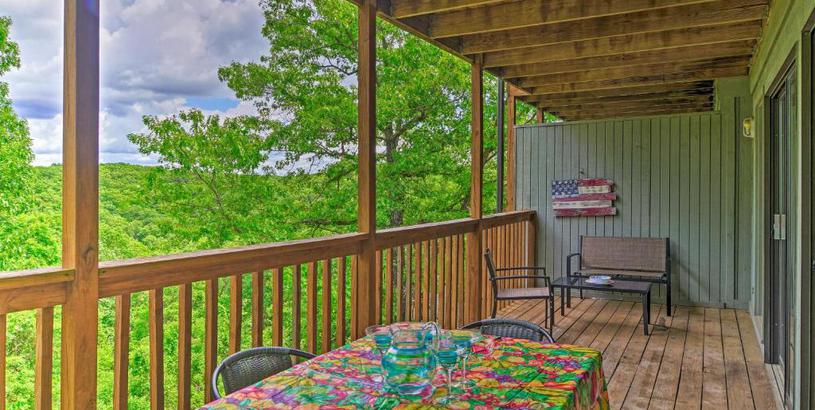 Apartments Condo with Deck and Forest View, about 1 Mile to SDC!