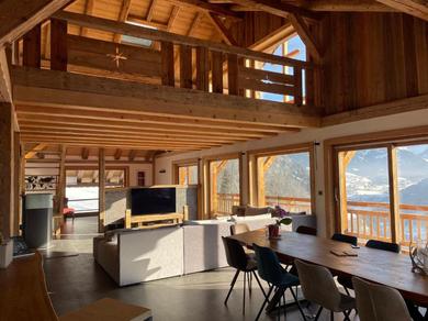 Chalet Familial Le Perray Alpine lodge, panoramic view