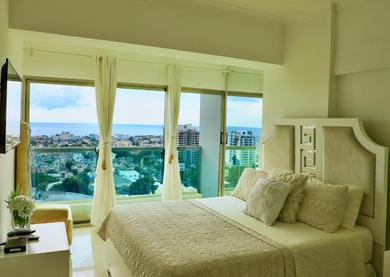 Apartments LUXURY APART WITH SEA VIEW, SPA, cine, pool ,