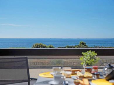 Apartments Carnac superbe appt 4 pers vue exceptionnelle sur la mer