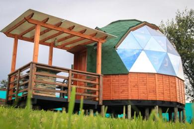 Campsite Eco world glamping deluxe