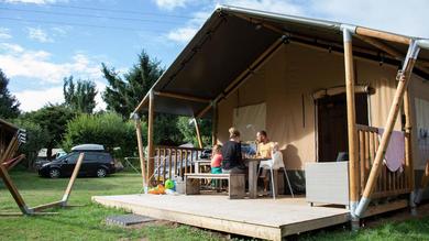 Luxury tent Glamping the Vosges