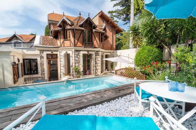 Дом отдыха Cannes Centre 5 mns Villa 3 bedrooms swimming pool parking BBQ vacation