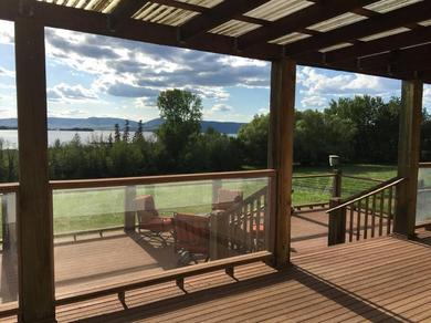 Hotel Polson Lake House with Grand Deck and Flathead Lake Views