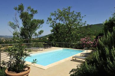 Villa 2 bedrooms villa with private pool enclosed garden and wifi at Costa