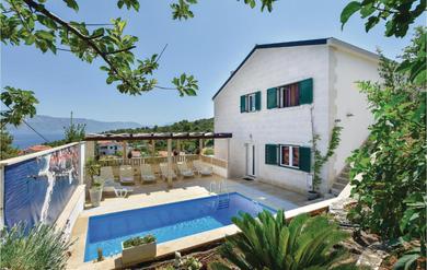 Holiday home Stunning Home In Postira With 8 Bedrooms, Wifi And Heated Swimming Pool