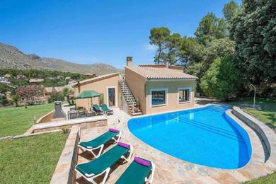 Villa Alexandria Cala Sant Vicenç, 300m from the beach, Special Prices Car Hire for our guests