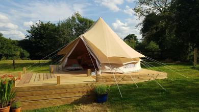 Luxury tent Glamourous Glamping Bell Tent