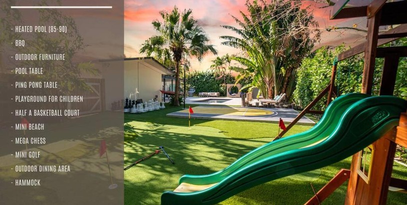 Отель Modern Resort Style Oasis w Heated Pool & basketball L15