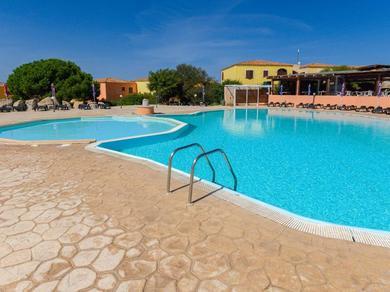 Apartments Pleasant apartment in Aglientu with shared pool
