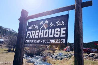 Campsite Firehouse Campground