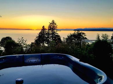 Holiday home Semiahmoo Bay Beach Front Normar Master View