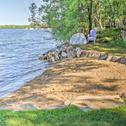 Дом отдыха Waterfront Crosslake House Private Dock and Beach!