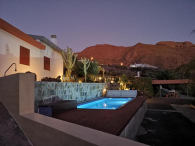 Villa Casa rural con piscina en Santiago del Teide Wellness Las Viñas