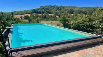 Holiday home Exclusive pool - wondrous views - biological Gardens - pool house - 11 guests