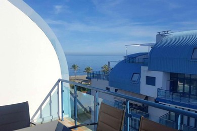 Apartments 2 bedrooms appartement at Castell de Ferro Gualchos 100 m away from the beach with sea view shared pool and furnished terrace