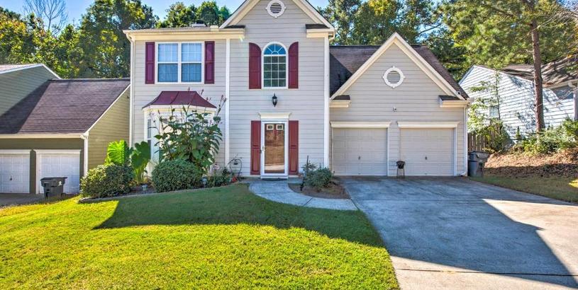 Дом отдыха Atlanta-Area Home with Yard about 2 Mi to Six Flags
