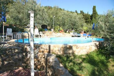 Apartments One bedroom appartement with city view shared pool and enclosed garden at Calenzano