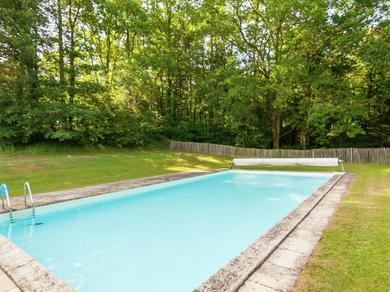 Holiday home Impressive restored farmhouse with private pool surrounded by woods