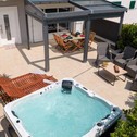 Hotel Beach house Festini with private jacuzzi & sea view
