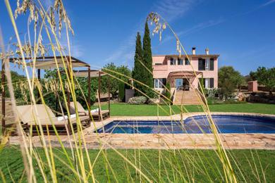 Villa 3 bedrooms villa with sea view private pool and enclosed garden at Sant Llorenc des Cardassar