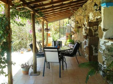 Holiday home 3 bedrooms house with sea view garden and wifi at Aguimes Las Palmas