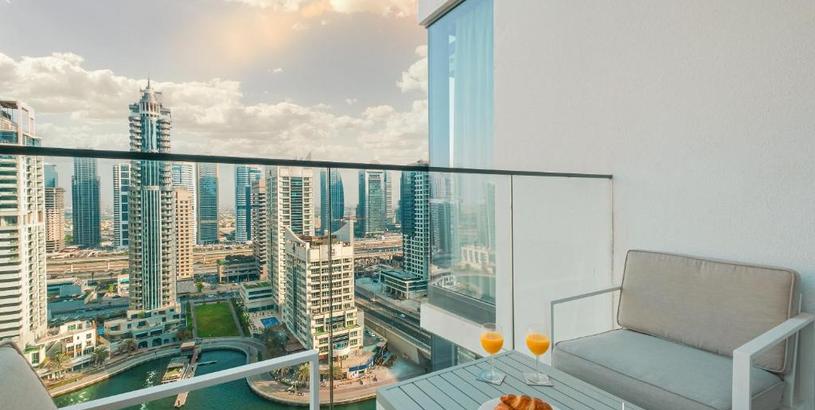 Apartments LUX Contemporary Suite with Full Marina View 5