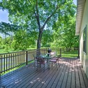Holiday home Rustic Ironton Home with Deck and Fire Pit on Creek!