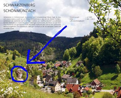 Гостевой дом Adieu Alltag: Pension Oesterle im Schwarzwald