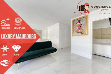 Apartments Luxury Maubourg - Vue mer - Croisette 50m plage - Clim - terrasse