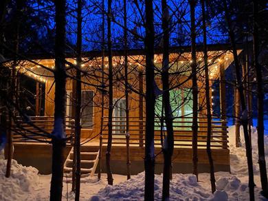 Holiday home Дом в сосновом лесу с горячей купелью