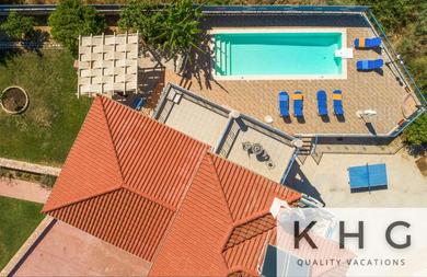 Villa Xenia in Karavados village, private Pool, Barbecue, Top view!