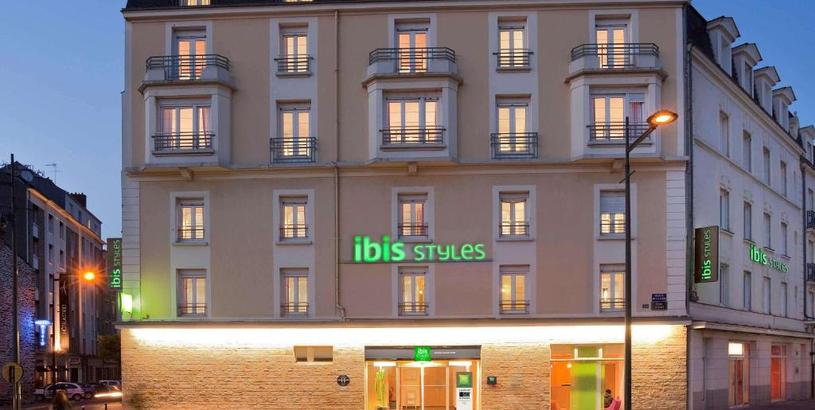Отель ibis Styles Rennes Centre Gare Nord