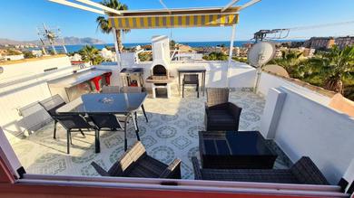 Apartments 2 bedrooms appartement at Mazarron 400 m away from the beach with sea view shared pool and furnished terrace