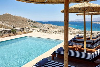 Отель Platinum Paros Villa - 2 Bedrooms - Villa Turquoise - Sea View & Private Pool - Naoussa
