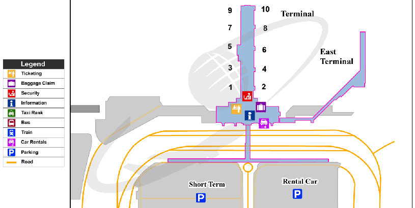 Аэропорт Петерсон-Филд (COS), Колорадо-Спрингс, Соединенные Штаты