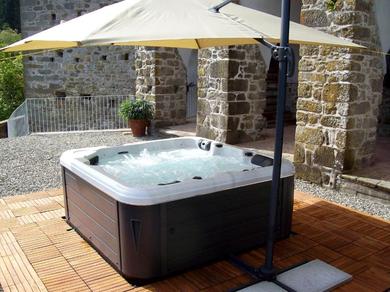 Holiday home Ancient Farmhouse with private heated hot tub and pool