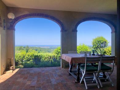 Апартаменты TOSCANA TOUR - Podere Morena with sea view, private terrace, Greg