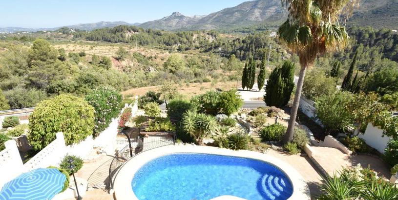 Villa charming 4pax villa in the mountains spectacular view private pool
