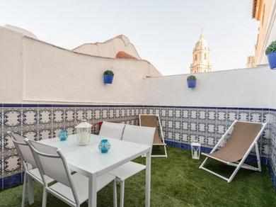 Апартаменты Larios penthouse with terrace and 2 bedrooms