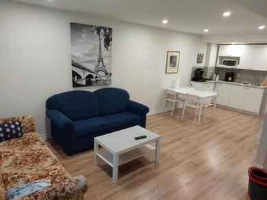 Apartments Spacious basement one bedroom apartment, WiFi.